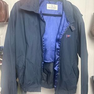 Valentino Men's Dark Blue Windbreaker